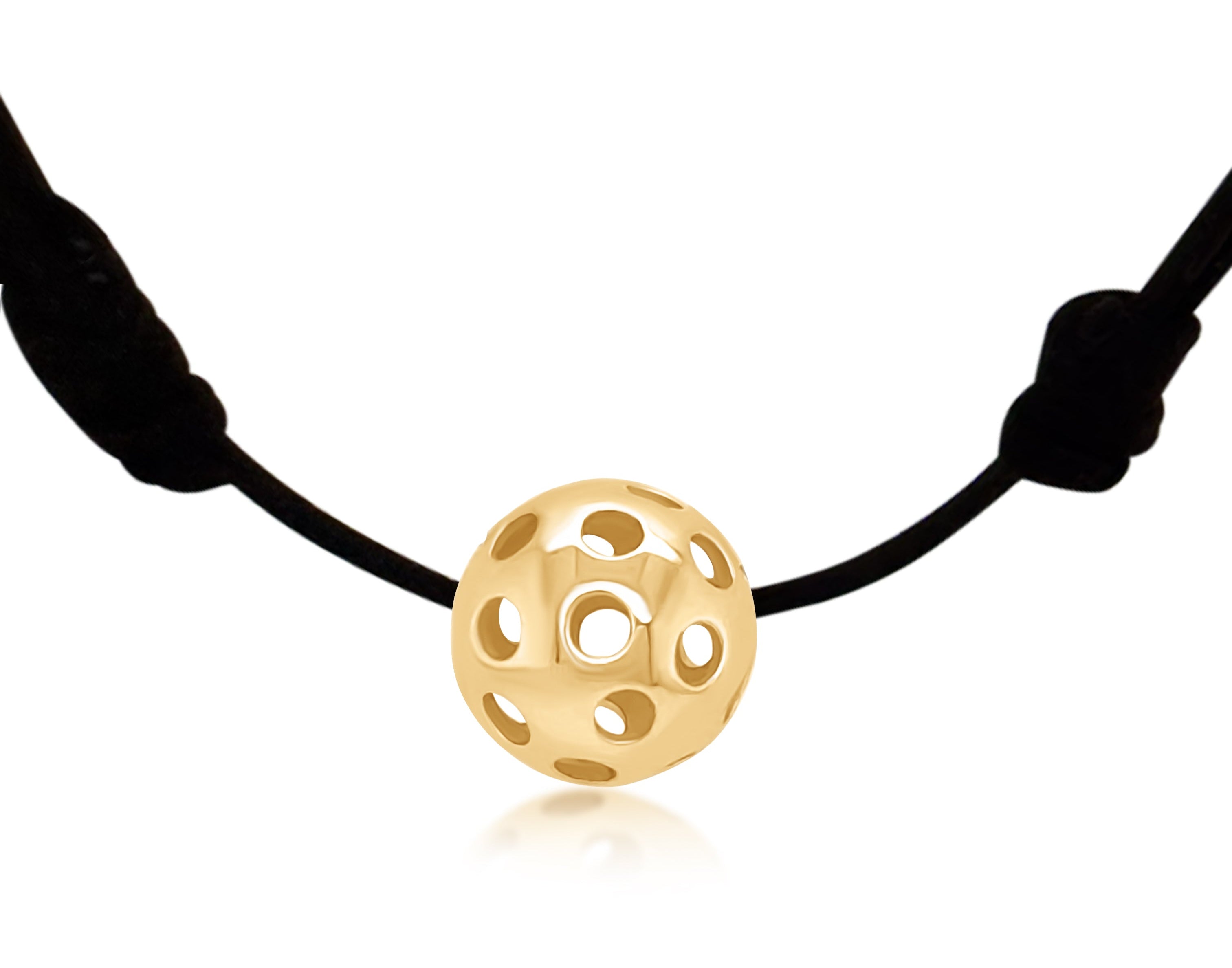 Pickleball 14k Gold Necklace