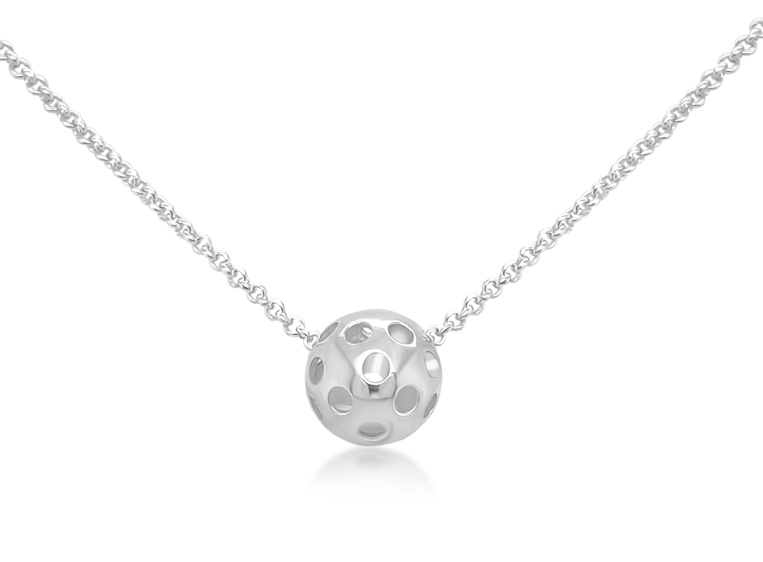 Pickleball 14k Gold Necklace