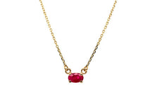 Load image into Gallery viewer, Birthstone &amp; Gold Necklaces Prisma Collection | Albert Hern Fine Jewelry
