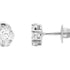 14k gold 0.20 ctw diamond round cluster earrings by Diamond Tales