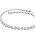 14k white gold bracelet with 147 round brilliant diamonds totaling 0.66 ctw by Diamond Tales