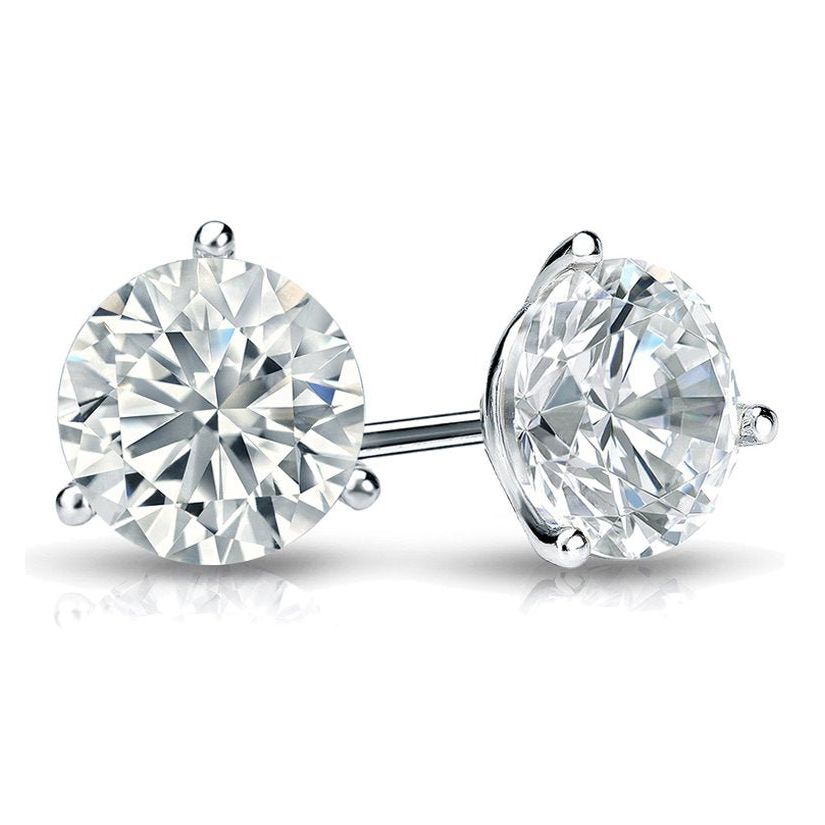 3ctw Lab Diamond Earrings