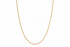 18k yellow gold rolo chain necklace, 18 inch adjustable to 16