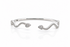 14k white gold open cuff bracelet with 62 natural diamonds