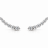 18k white gold diamond ear crawlers with 14 diamonds totaling 0.50 ct