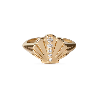 Sea Shell Pinky Ring