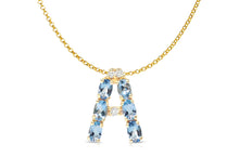 Load image into Gallery viewer, Pendant Letter A Initial 18kt Gold
