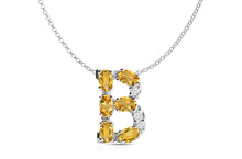 Load image into Gallery viewer, Pendant Letter B Initial 18kt Gold
