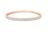 Bracelet 18kt Gold Baguette & Round Diamonds Bangle - Diamond Tales Fine Jewelry