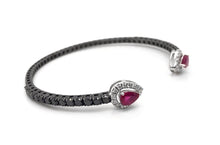 Load image into Gallery viewer, Bracelet Majestic Rubies &amp; Diamonds - Diamond Tales Fine Jewelry
