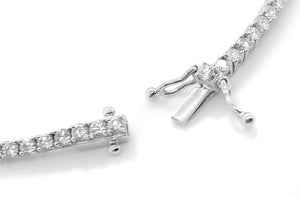 Bracelet Perpetual Tennis 18kt White Gold & 86 Diamonds - Diamond Tales Fine Jewelry