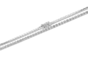 Bracelet Perpetual Tennis 18kt White Gold & 88 Diamonds - Diamond Tales Fine Jewelry