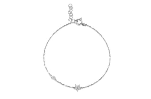 Bracelet Social Distance Star & Diamonds - Diamond Tales Fine Jewelry