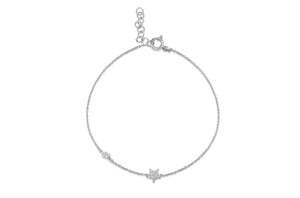 Bracelet Social Distance Star & Diamonds - Diamond Tales Fine Jewelry
