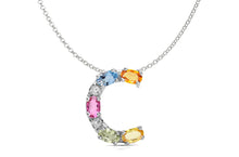 Load image into Gallery viewer, Pendant Letter C Initial 18kt Gold
