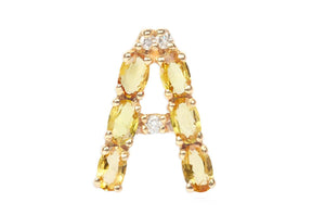 Cufflinks Letter A 18kt Gold - Diamond Tales Fine Jewelry