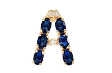 Load image into Gallery viewer, Cufflinks Letter A 18kt Gold - Diamond Tales Fine Jewelry
