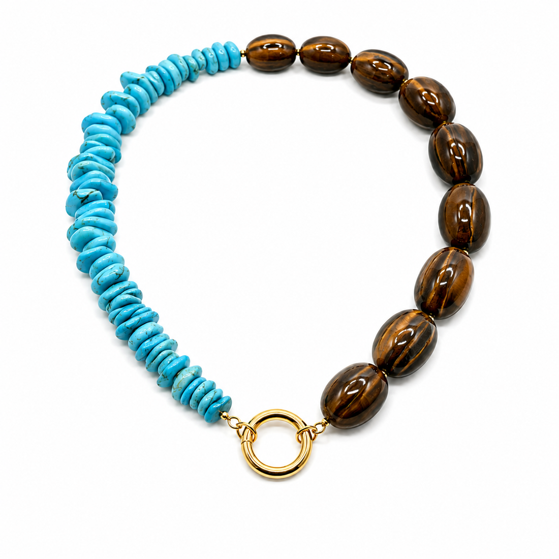 Turquoise and tiger&