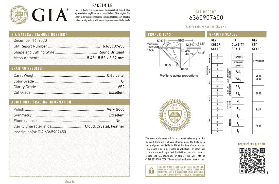 Earrings 1.20 cts GIA Natural Round Diamonds G-H VS2 18kt Gold Studs - Diamond Tales Fine Jewelry
