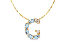 Load image into Gallery viewer, Pendant Letter G Initial 18kt Gold
