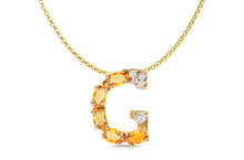 Load image into Gallery viewer, Pendant Letter G Initial 18kt Gold

