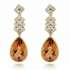 18k gold glamorous vintage diamond stud earrings by Diamond Tales