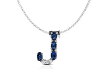 Load image into Gallery viewer, Pendant Letter J Initial 18kt Gold
