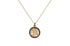 Medal Divine Shepherdes | Divina Pastora Gold & Blue Sapphires - Diamond Tales Fine Jewelry