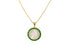 Medal Mother of Pearl Our Lady of Mount Carmen | Virgen del Carmen 14kt Gold & Gemstones - Diamond Tales Fine Jewelry
