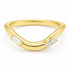 14k yellow gold ring with mixed-cut diamonds by Diamond Tales