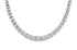 Necklace 14kt Gold Round Diamonds Tennis 7.48 cts - Diamond Tales Fine Jewelry