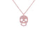 Necklace 14kt Gold Skull with Diamonds - Diamond Tales Fine Jewelry