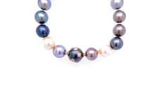Load image into Gallery viewer, Necklace Tahiti South Sea Pearls &amp; Diamonds Brooch - Diamond Tales Fine Jewelry

