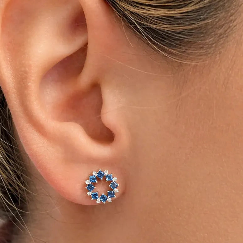 open-flower-gemstone-diamond-stud-earrings-18k-gold-sapphire