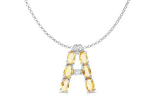 Load image into Gallery viewer, Pendant Letter A Initial 18kt Gold - Diamond Tales Fine Jewelry
