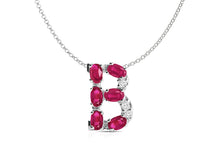 Load image into Gallery viewer, Pendant Letter B Initial 18kt Gold - Diamond Tales Fine Jewelry
