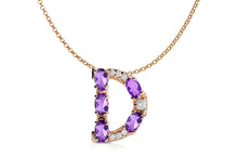 Load image into Gallery viewer, Pendant Letter D Initial 18kt Gold - Diamond Tales Fine Jewelry
