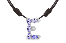 Load image into Gallery viewer, Pendant Letter E Initial 18kt Gold - Diamond Tales Fine Jewelry
