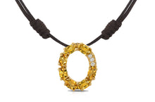 Load image into Gallery viewer, Pendant Letter O Initial 18kt Gold - Diamond Tales Fine Jewelry
