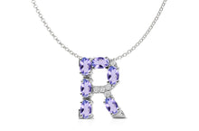 Load image into Gallery viewer, Pendant Letter R Initial 18kt Gold - Diamond Tales Fine Jewelry
