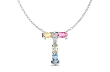 Load image into Gallery viewer, Pendant Letter T Initial 18kt Gold - Diamond Tales Fine Jewelry
