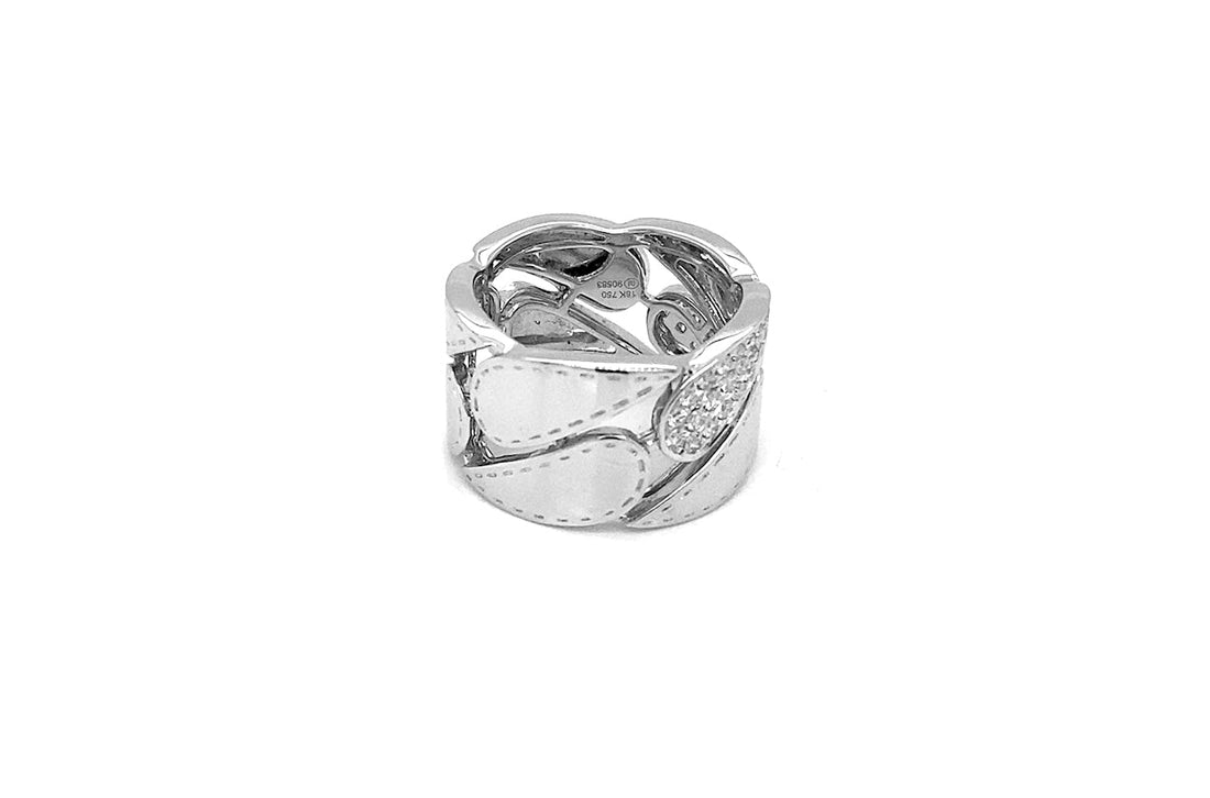 Ring 18kt White Gold &amp; Diamonds Tears - Diamond Tales Fine Jewelry