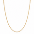 18k yellow gold rolo chain necklace, 16 inches