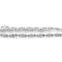 14k gold chain bracelet with round brilliant diamonds by Diamond Tales