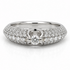 18k gold ring with a 0.80 ct round diamond