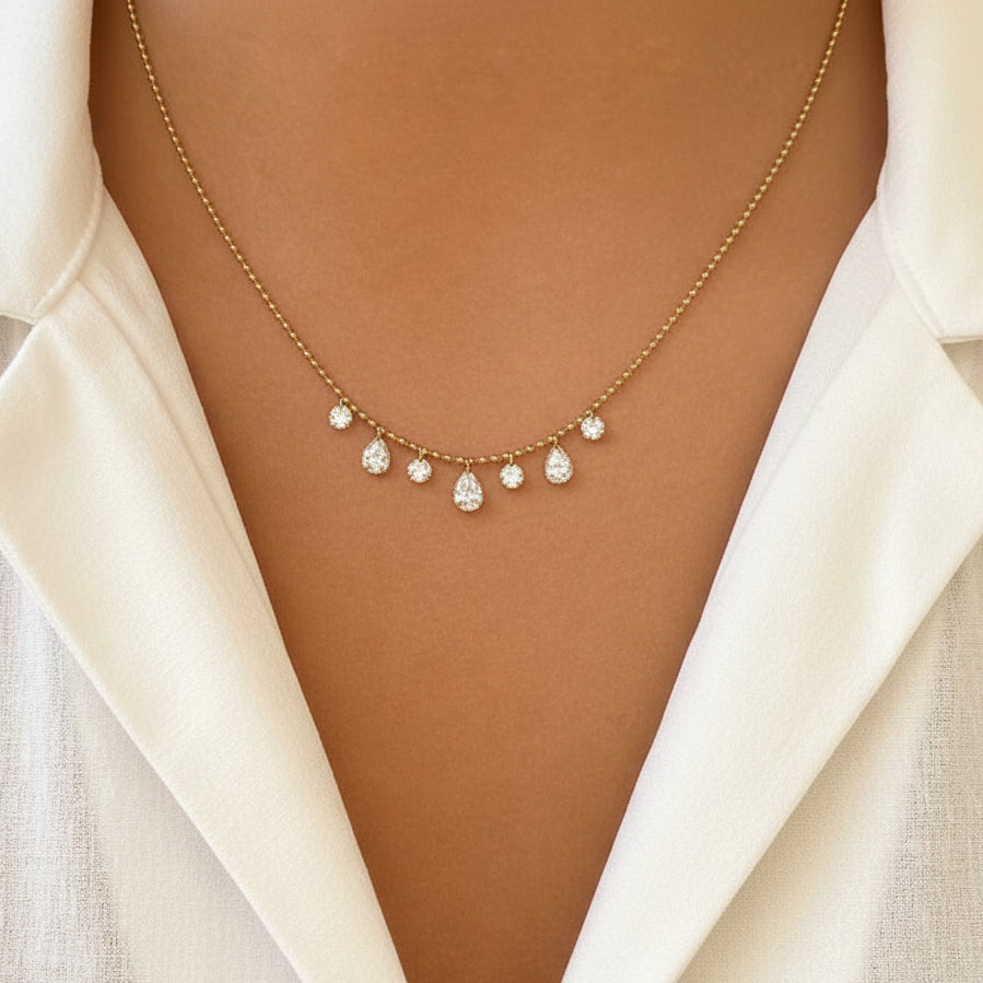 seven-stone-pear-round-lab-diamond-necklace-18k