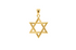 Star of David pendant in 14k yellow gold – Diamond Tales