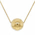 14k gold tennis ball necklace by Diamond Tales