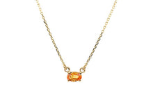 Load image into Gallery viewer, Birthstone &amp; Gold Necklaces Prisma Collection | Albert Hern Fine Jewelry
