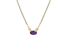 Load image into Gallery viewer, Birthstone &amp; Gold Necklaces Prisma Collection | Albert Hern Fine Jewelry

